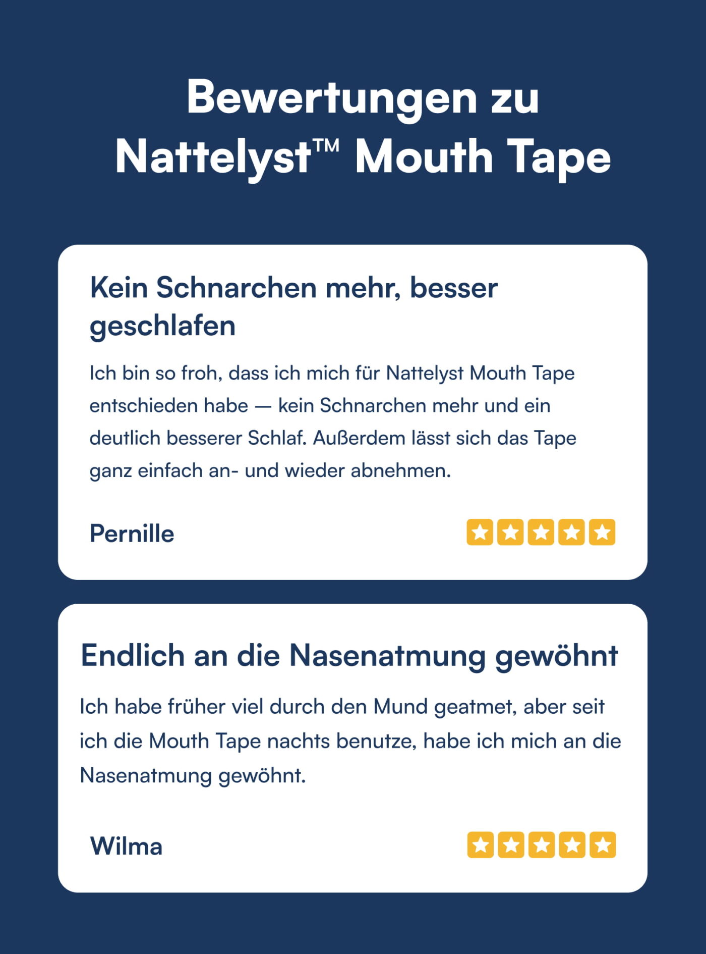 Mouth Tape (Nattelyst™)