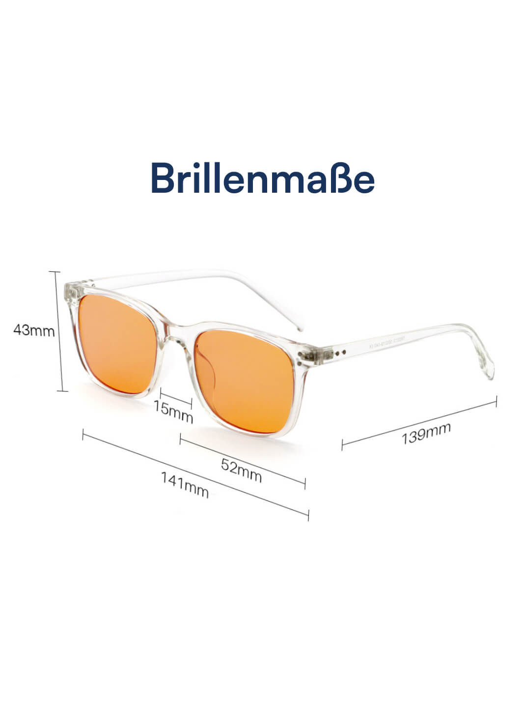 PURE Blaulichtfilter Brille