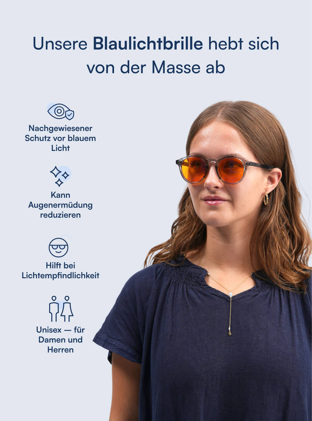 Nimbus Blaulichtfilter Brille