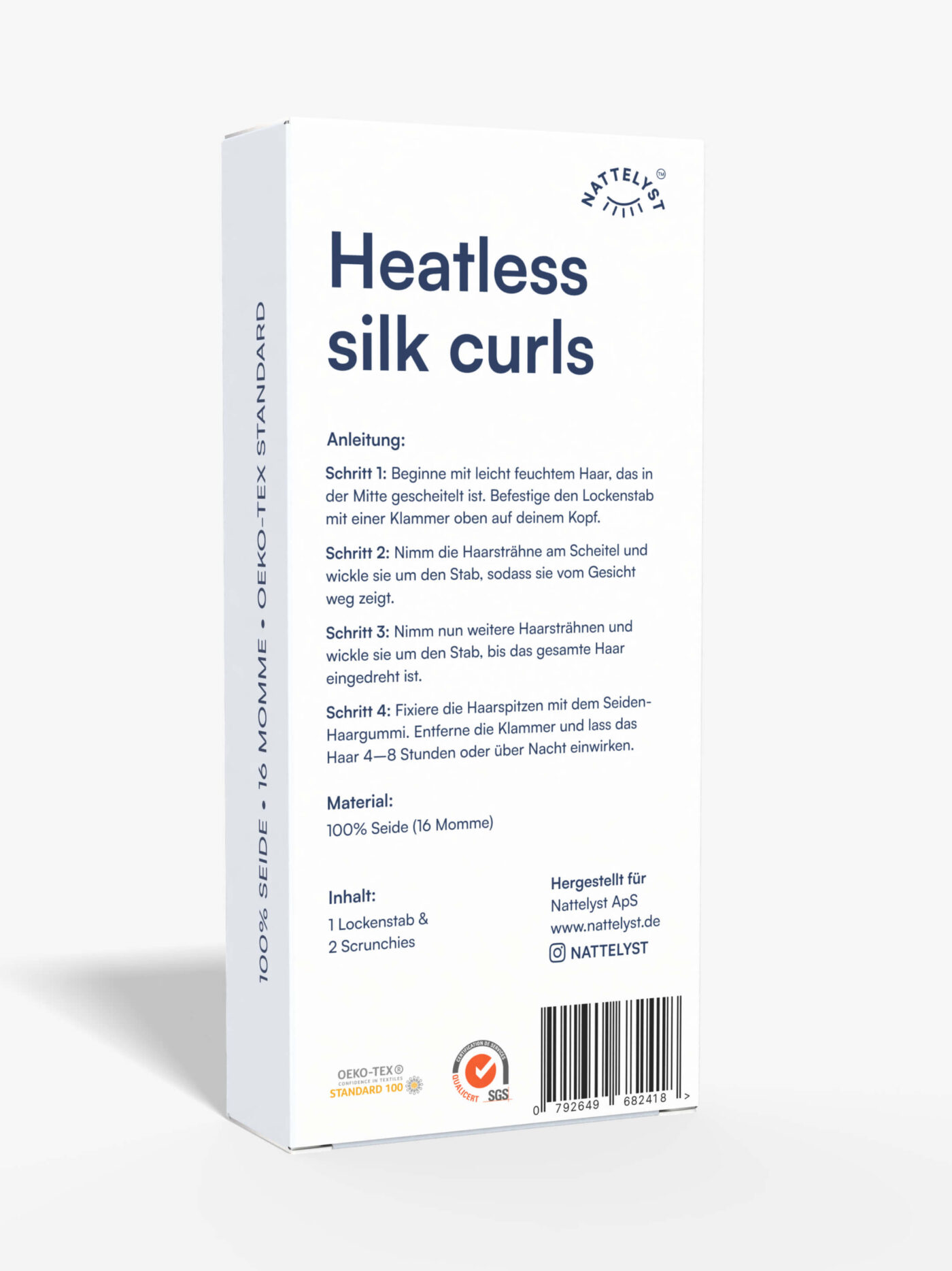 Heatless Silk Curls aus Maulbeerseide (OEKO-TEX)