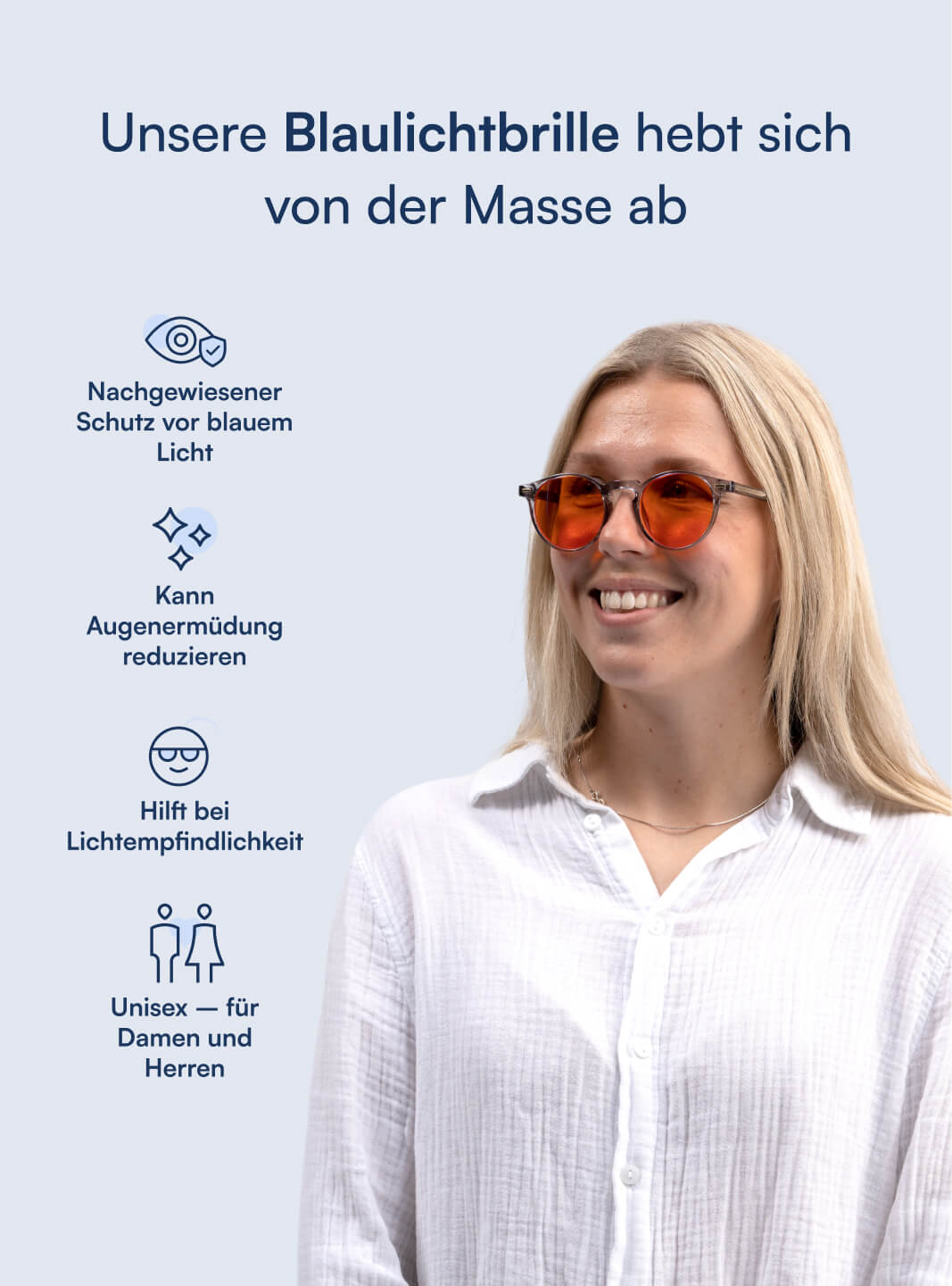 Celestia Blaulichtfilter Brille
