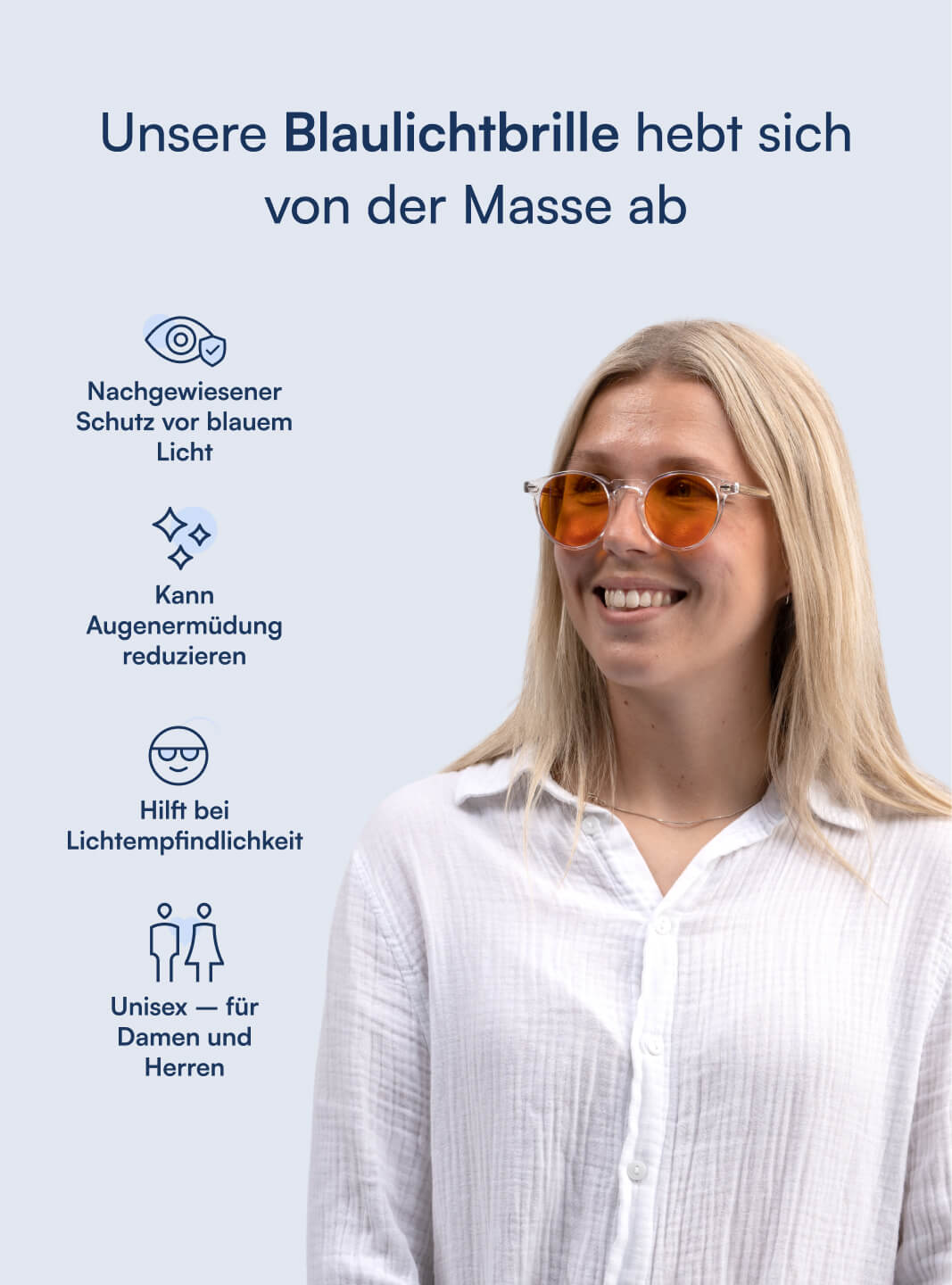 Celestia Blaulichtfilter Brille