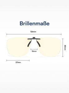Clip On® Blaulichtfilter Brille (30%)
