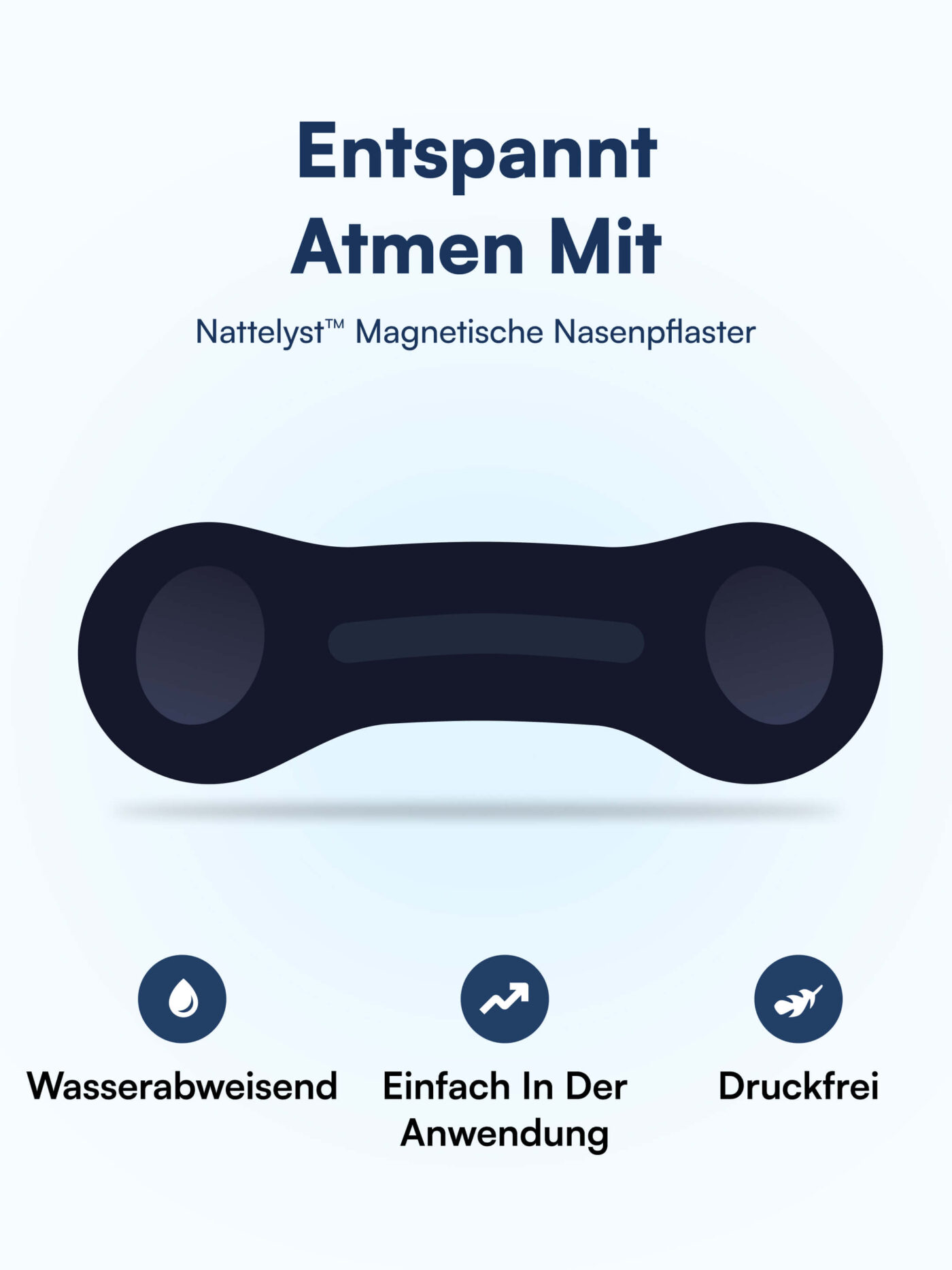 Magnetische Nasenpflaster (Besser Atmen & Anti-Schnarch)