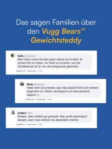 Benny (gewichtetes Drachen-Kuscheltier, grün) Vugg Bears™