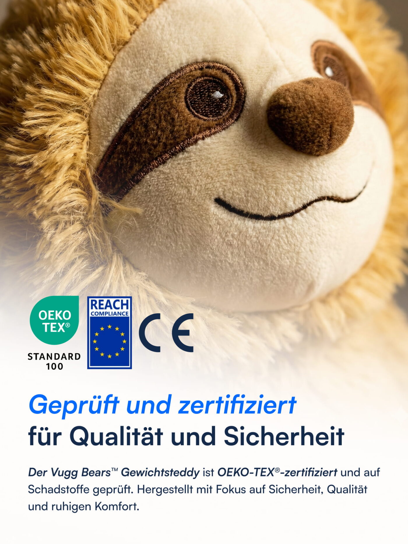 Buddy (gewichtetes Faultier-Kuscheltier) Vugg Bears™