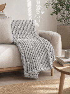 Nattelyst™ Gestrickte Gewichtsdecke