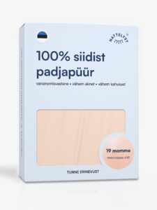 Siidist padjapüür (100% mulberry siid, OEKO-TEX), beež